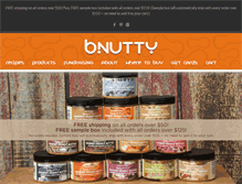 Tablet Screenshot of bnutty.com